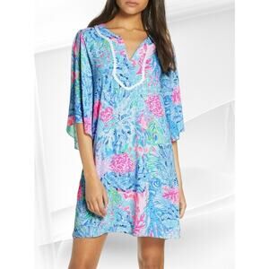 50% OFF NWT Lilly Pulitzer Delancey Sink Or Swim Pink Multi Dress XXS W/STRETCH
